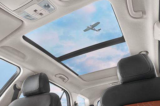 Voice enabled smart panoramic sunroof