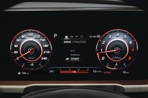 Sport drive mode