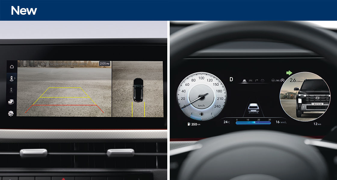 Surround view monitor (SVM) & Blind-spot view monitor (BVM)