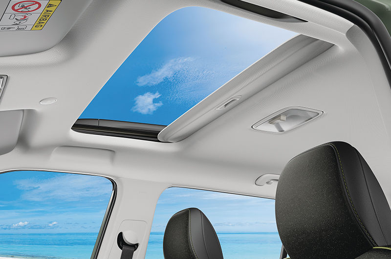 Voice enabled smart electric sunroof