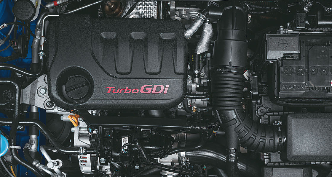 Kappa 1.0 l turbo GDi petrol engine